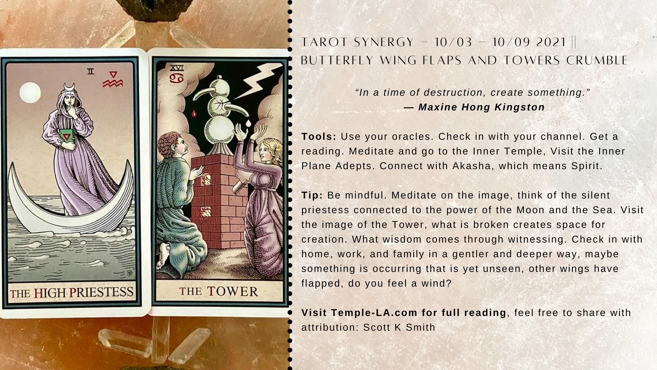 Alchemical tarot, image by Scott K Smith